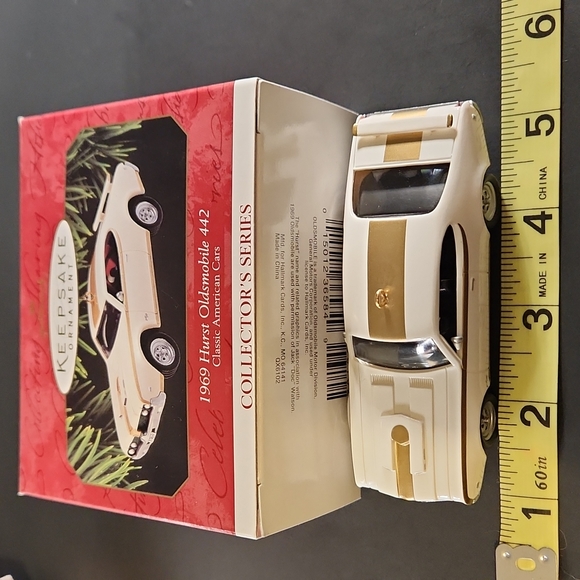 1969 Hurst Oldsmobile 442 Collector's Series Ornament VTG 1997 GM - Picture 16 of 17
